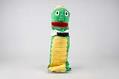Image of Sturdley the bookworm puppet from the J.P. Patches television show, ca. 1960