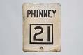 Image of Tin destination sign from Seattle street car, ca. 1910, 