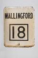 Image of Tin destination sign from Seattle street car, ca. 1910, 