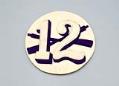 Image of Racing crew letter patch, from the University of Washington, 1912