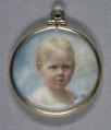 Image of Miniature portrait of Mr. and Mrs. Albert Cookingham's son by Gertrude Willison, ca. 1907