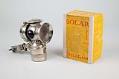 Image of Carbide Bicycle Lamp and Metal Clamp, ca. 1912