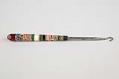 Image of Buttonhook with mosaic pattern handle, ca. 1890-1910