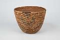 Image of Coast Salish coiled basket, ca. 1900