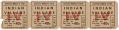 Image of Strip of young adult admission tickets for the Indian Village exhibit, Seattle World's Fair, 1962