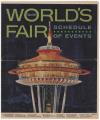 Image of Schedule of Events for the Seattle World's Fair, March 1962