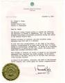 Image of Letter from the National Safety Council of Chicago to Seattle World's Fair President Joseph E. Gandy, December 5, 1962