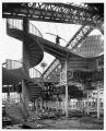 Image of Interior of Coliseum under construction, Seattle World's Fair, circa 1961