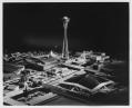 Image of Model of fairgrounds, Seattle World's Fair, circa 1961