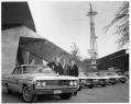 Image of World's Fair Oldsmobile cars, Seattle, November 1961