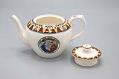 Image of Alaska-Yukon-Pacific Exposition (AYPE) souvenir teapot made for The Bon Marché, 1909