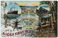 Image of Alaska-Yukon-Pacific Exposition promotional postcard, Seattle, circa 1909
