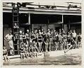 Image of Helene Madison and young swimmers at Natatorium in Wenatchee, Washington, June 29, 1930
