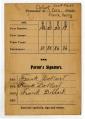 Image of Cora Dollart's report card, Roslyn, Washington, 1900