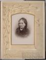 Image of Justine Mertins, mother of Johanna Dollart, Riga, Russia, circa 1888