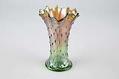 Image of Carnival glass vase, ca. 1908