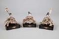 Image of Three low servants from a Girls’ Day set, ca. 1930-1940