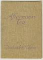 Image of Frederick & Nelson's Tea Room menu for Afternoon Tea, circa 1935