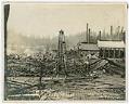 Image of Port Blakely Mill after fire, circa 1907