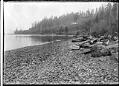 Image of Golden Gardens beach, Seattle, circa 1910