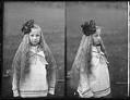 Image of Girl in double negative, Seattle, circa 1910