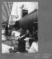 Image of Chinese Crew Making Horse Slings, Seattle, August 1899