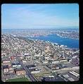 Image of Aerial view of Lake Union looking northeast, Seattle, 1967