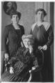 Image of Jeanie Rosenbaum, Sarah Schwabacher, and Mina Eckstein, Seattle, 1917
