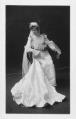 Image of Mina Schwabacher Eckstein in wedding dress, San Francisco, 1902