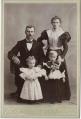 Image of August and Anna Brand and children, Seattle, circa 1899