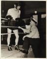 Image of Boxer Freddie Steele and trainer Jack Connors, 1936