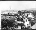 Image of Ship canal locks under construction, 1915