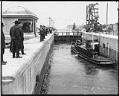 Image of Ballard locks under construction, Seattle, 1916