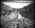 Image of Building a ship at the National Shipbuilding Company, circa 1918