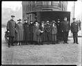 Image of Seattle police women and police van, 1919