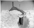 Image of Miner's home in winter quarters, Nome, circa 1905