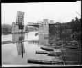 Image of University Bridge under construction, circa 1919