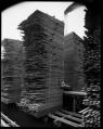 Image of Stacks of lumber drying at the Seattle Cedar Lumber Manufacturing Company's mill in Ballard, circa 1919