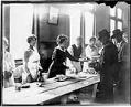 Image of Serving food to striking workers, February 1919