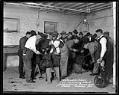 Image of Military veterans learning automobile mechanics, January 1920