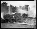 Image of Putting out the fire at the Hotel Lincoln, April 7, 1920