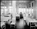 Image of Girls' ward at the Children's Orthopedic Hospital, 1929