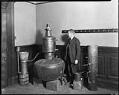 Image of Still confiscated from bootleggers, Seattle, circa 1921