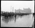 Image of Troops outside National Guard Armory, 1921