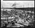 Image of Fishermen's Terminal at Salmon Bay, circa 1918