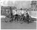 Image of Boys and their bicycles, circa 1921