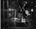Image of Woman at switchboard, Seattle, circa 1922