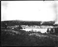 Image of Ballard neighborhood from across Salmon Bay, Seattle, circa 1922