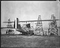 Image of Navy biplane at Sand Point, Seattle, circa 1925
