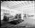 Image of Finishing machinery at Kirkland woolen mill, circa 1921